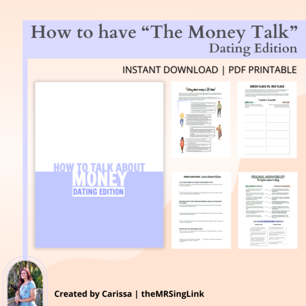 How to Talk About Money in Dating Workbook